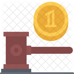 Coin Auction  Icon