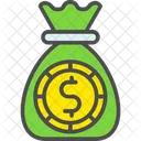 Coin Bag Coin Sack Dollar Sack Icon