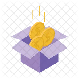 Coin Box  Icon