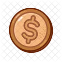 Coin Bronze Game Item Icon