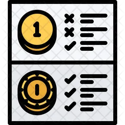 Coin Check  Icon