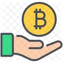 Coin Bitcoin Funding Icon