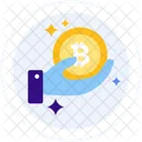 Bitcoin Moneta Creatore Icon