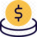 Coin Dollar  Icon