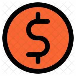 Coin Dollar  Icon