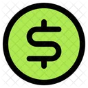 Coin dollar  Icon