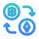 Coin exchange  Icon