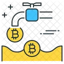 Coin Faucet Bitcoin Coin Icon