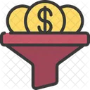Filter Filtering Cash Icon