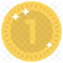 Coin Game Star Coin Winning Coin Icon