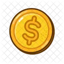 Coin gold  Icon