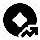 Coin Crypto Chart Icon