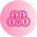 Coin Neon Signs Currency Icon