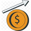 Coin Dollar Business Icon