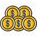 Coin Neon Signs Currency Icon