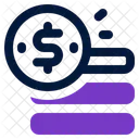 Coin Currency Metal Icon