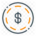 Coin Dollar Money Icon