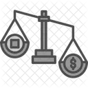 Coin Conversion Currency Icon