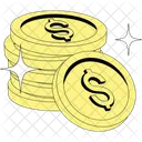 Coin Financial Technology Financial Planning Symbol