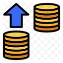 Coin Investment Startup Icon