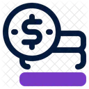 Coin Finance Investment Icon