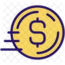 Coin Motion Speed Icon