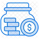 Coin jar  Icon