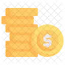 Business Marketing Coin Money Icon