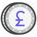 Coin Pound Sterling  Icon