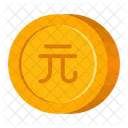 Flat Coin Coin Renminbi Icon