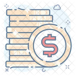 Coin Stack  Icon