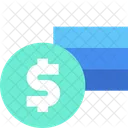 Coin Stack Money Cash Icon