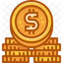 Coin Stack Money Icon