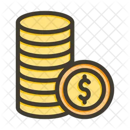 Coin Stack  Icon