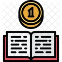 Coin Book Learning Icon