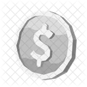 Coin Usd Money Finance Icon