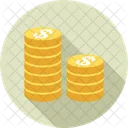 Coins Earn Funds Icon