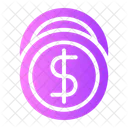 Coins Money Business Icon