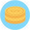 Coins Stack Dollar Icon