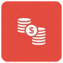 Coins Finance Money Icon