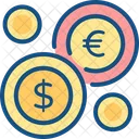 Coins Currency Market Icon