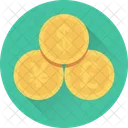 Coins Currency Dollar Icon