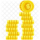 Coins Money Cash Icon