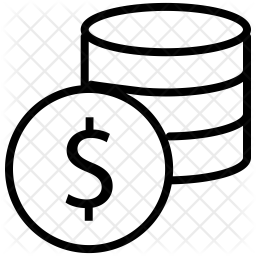 Coins Icon Of Line Style Available In Svg Png Eps Ai Icon Fonts