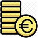 Coins Euro Coin Icon