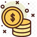 Coins Casino Game Icon