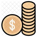 Cash Cent Coin Icon
