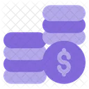 Coins Business Currency Icon