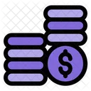 Coins Business Currency Icon