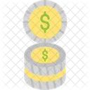 Coins Budget Cash Icon